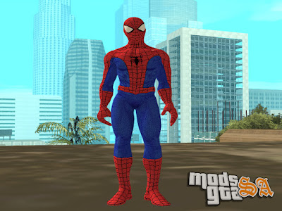 Skin Espetaculas homem-Aranha para GTA San Andreas